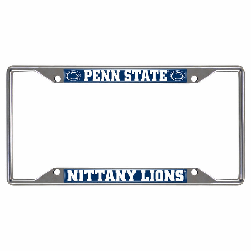 FANMATS NCAA Penn State Nittany Lions Chrome License Plate Frame