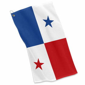 Golf / Sports Towel - Flag of Panama - Panamanian