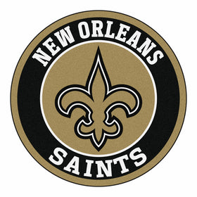 FANMATS 17967 NFL New Orleans Saints Roundel Mat