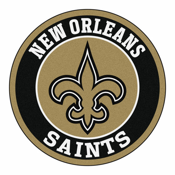FANMATS 17967 NFL New Orleans Saints Roundel Mat