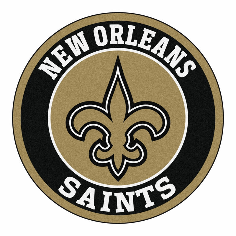 FANMATS 17967 NFL New Orleans Saints Roundel Mat