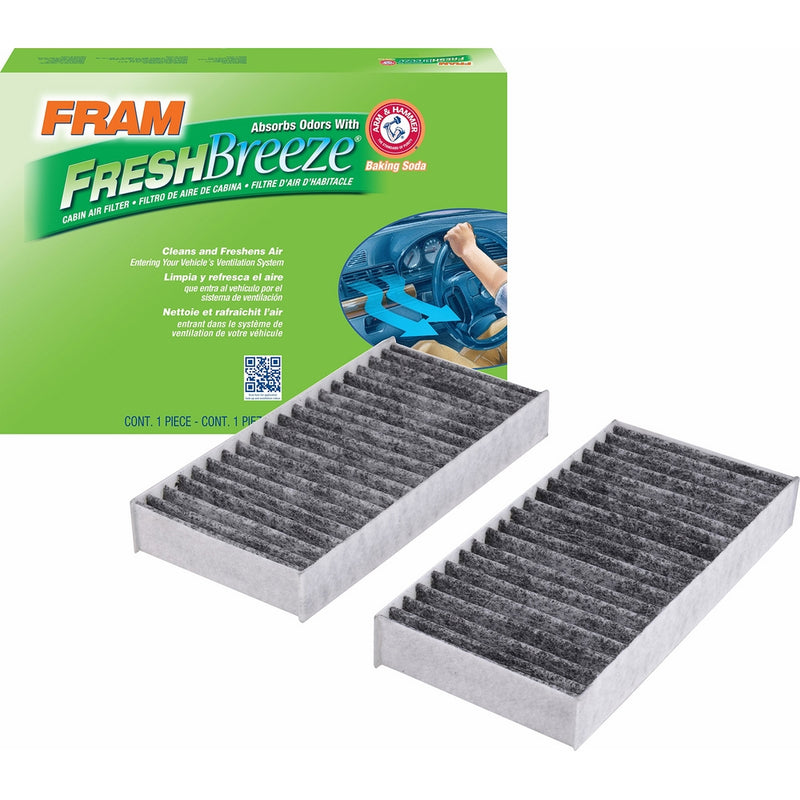 FRAM CF11777 Fresh Breeze Cabin Air Filter with Arm & Hammer