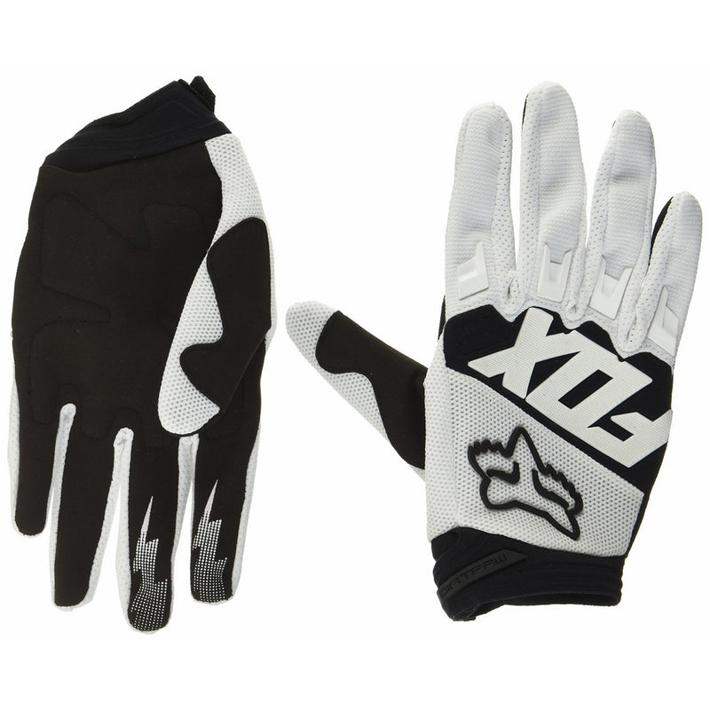 2018 Fox Racing Dirtpaw Race Gloves-White-L