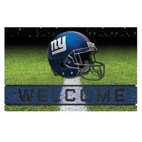 Fanmats 19953 Team Color Crumb Rubber New York Giants Door Mat, 1 Pack