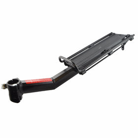 Lumintrail Bike Commuter Carrier Rack w/Seatpost Quick Release Universal Rear Mount for Bicycle Cargo