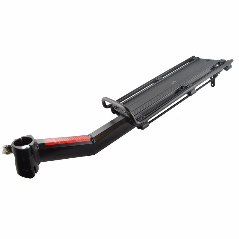 Lumintrail Bike Commuter Carrier Rack w/Seatpost Quick Release Universal Rear Mount for Bicycle Cargo