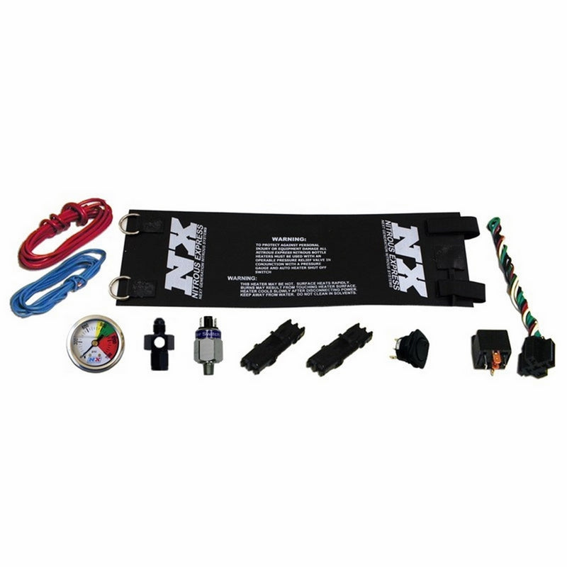 Nitrous Express 15939 D-4 14 Amp 10-15 lbs. Heavy Duty Fully Automatic Bottle Heater with Gauge