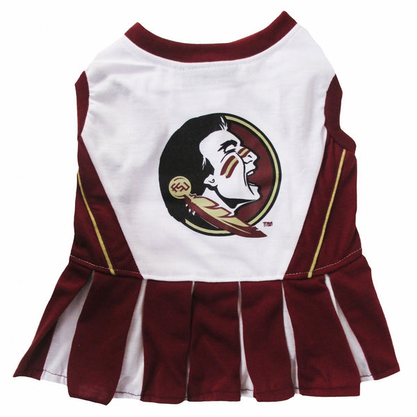 Pets First Collegiate Florida State University Dog Cheerleader Dress, Medium