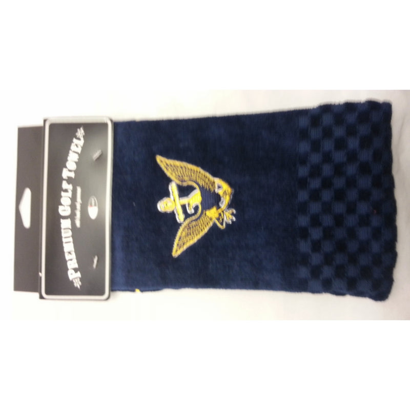 US Navy Embroidered Golf Towel