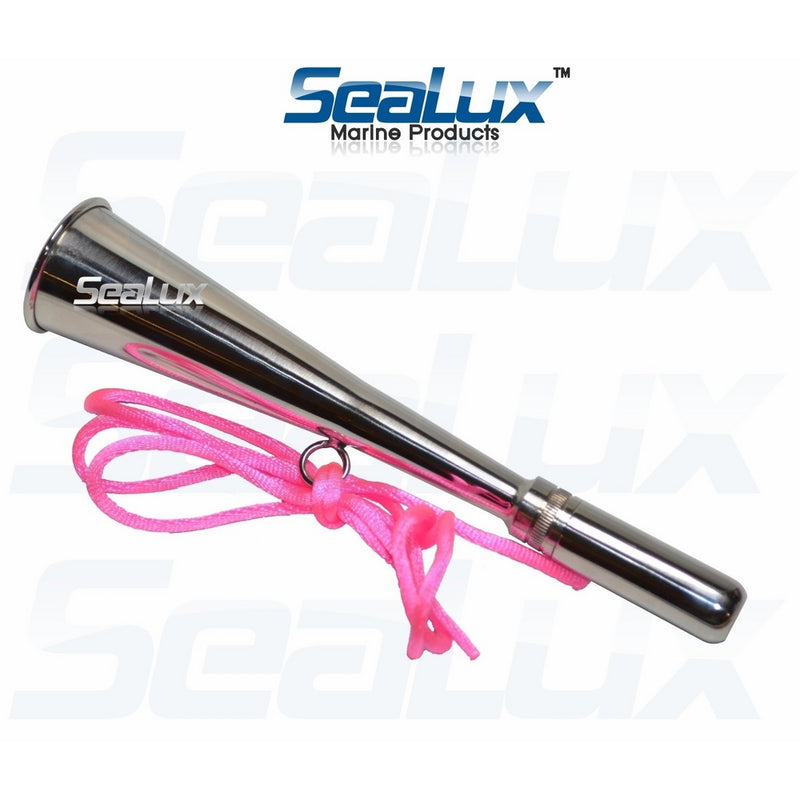 SeaLux Marine Boat Manual Handheld Air Horn /Fog Horn Loud signal whistle for emergency back up