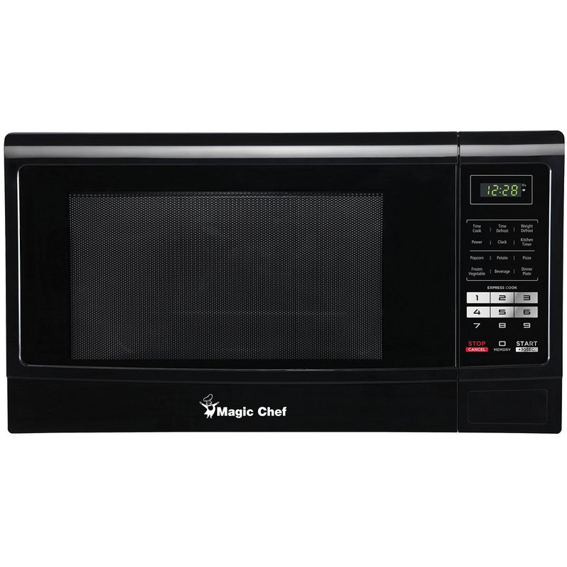 Magic Chef MCM1611B 1100W Microwave Oven, 1.6 cu. ft., Black