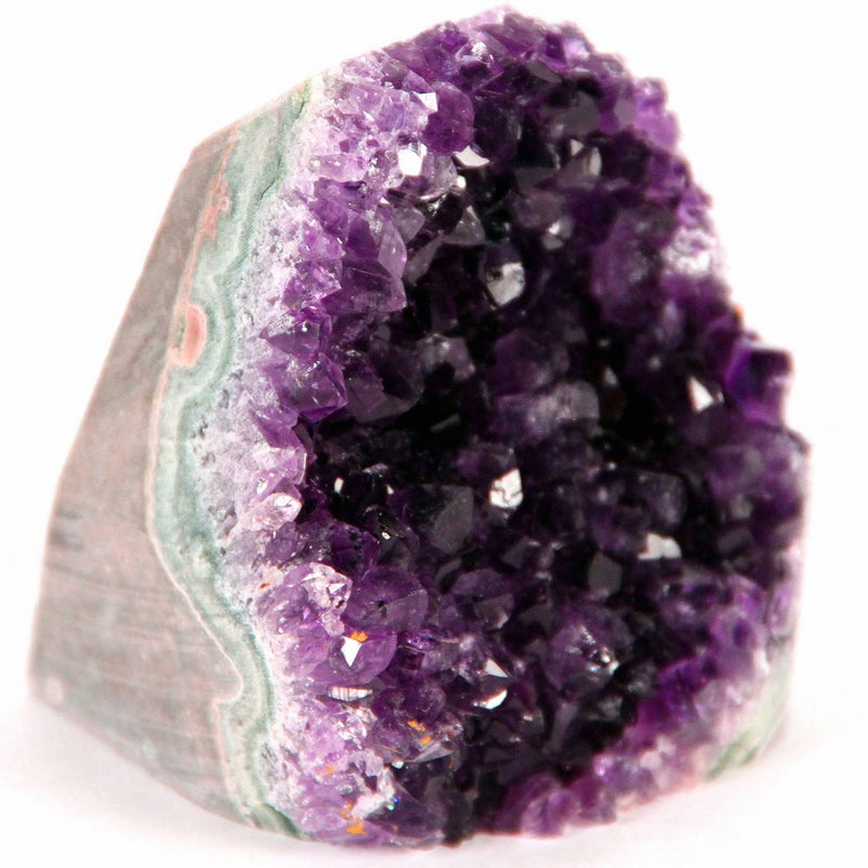 AMETHYST Cluster (1 lb to 1.5 lbs) Own a larger piece of this beautiful purple crystal cluster. Expand your collection! An exclusive offering of Superior Specimens. Plus, BONUS Selenite wand!