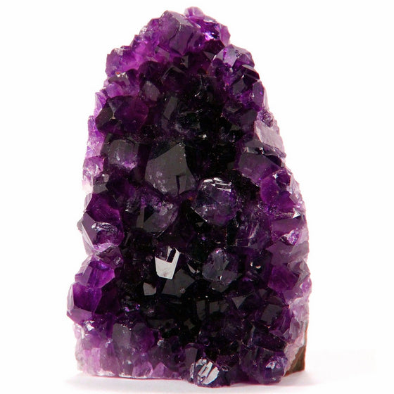 Superior Best AMETHYST Cluster. (less than 1/2 lb) These petite purple crystals are a perfect compliment to your powerful collection of amethyst. Plus a BONUS mineral included as a thank you.