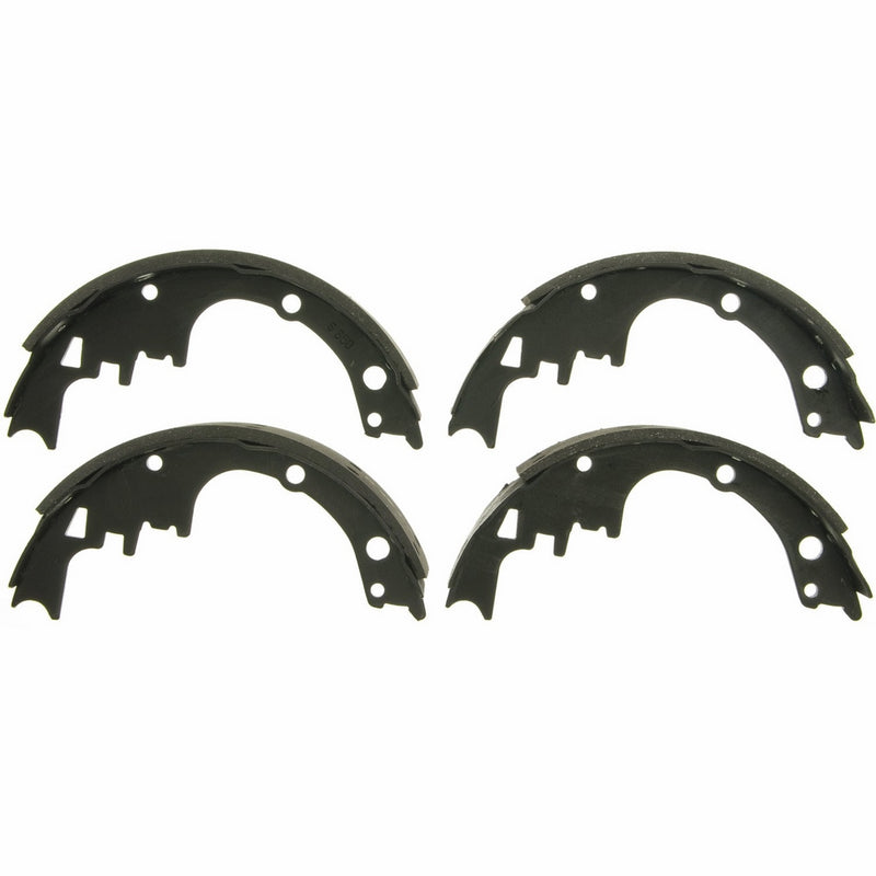 WagnerZ242DR Riveted Brake Shoe Set, Rear