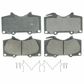 Wagner QuickStop ZD976 Ceramic Disc Pad Set Includes Pad Installation Hardware, Front