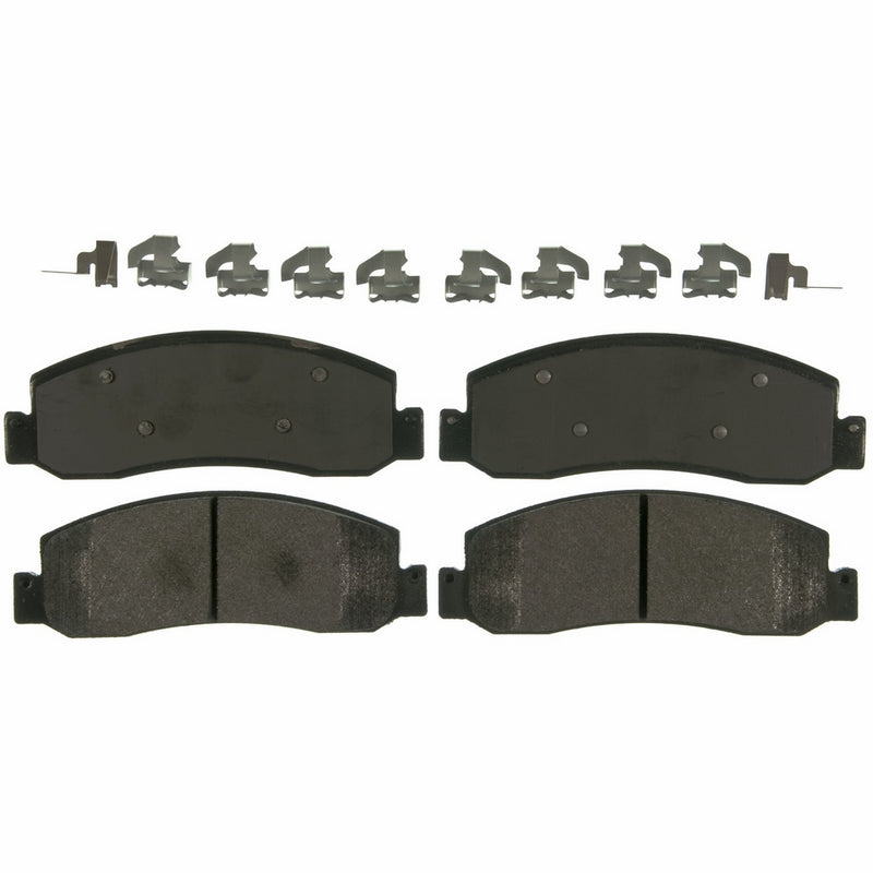 Wagner Severe Duty SX1333 Semi-Metallic Disc Pad Set Includes Installation Hardware, Front