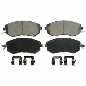 Wagner QuickStop ZD1539 Ceramic Disc Pad Set Includes Pad Installation Hardware, Front