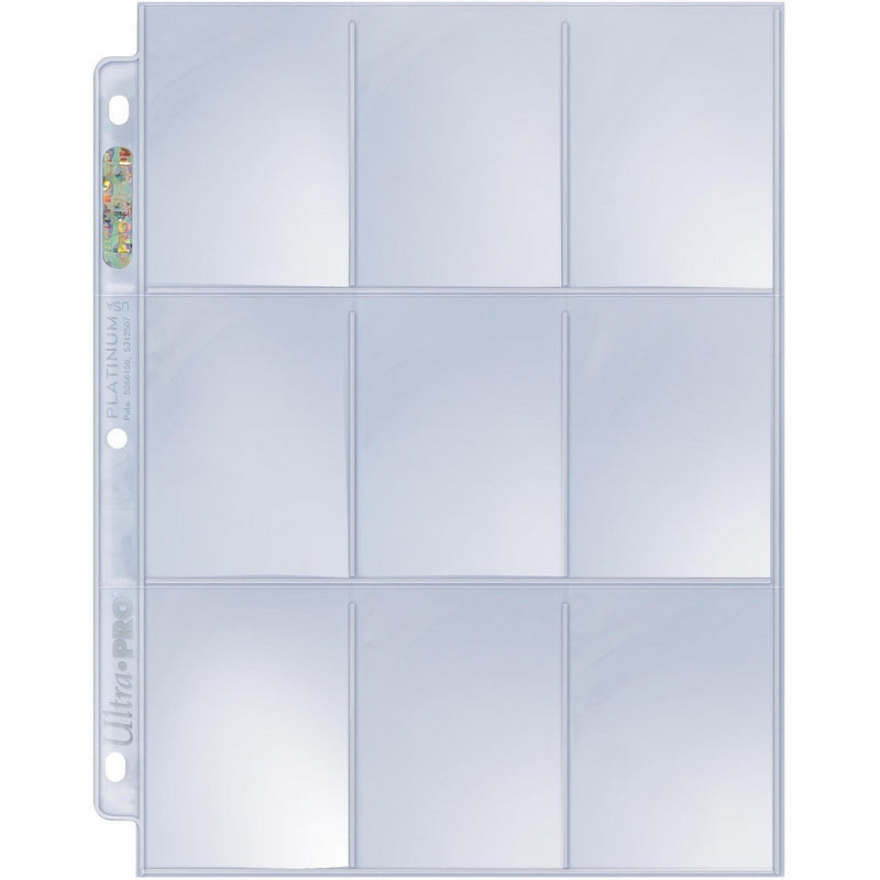 Ultra Pro Platinum Series Hologram 9-Pocket Pages (50)