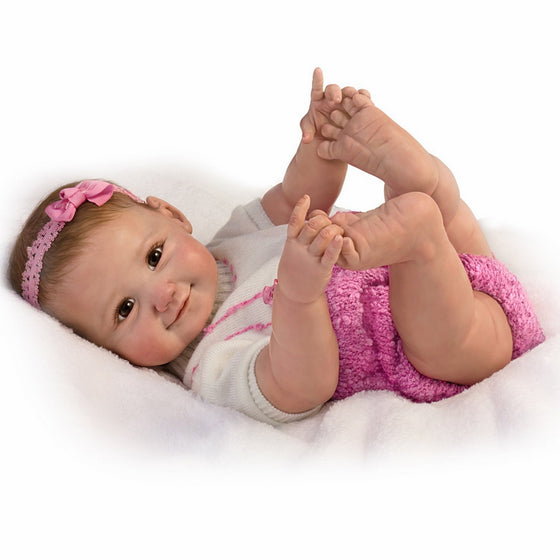 Ashton-Drake So Truly Real 10 Little Fingers, 10 Little Toes Poseable Baby Doll by The Ashton-Drake Galleries