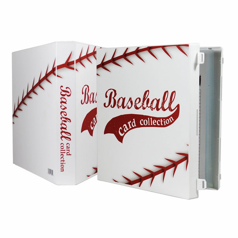 UniKeep Baseball Trading Card Collection Binder - Holds up to 180 Standard Size Cards (2 per pocket)