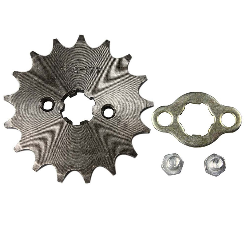 Wingsmoto Sprocket Front 428-17T 17mm Motorcycle ATV Dirtbike