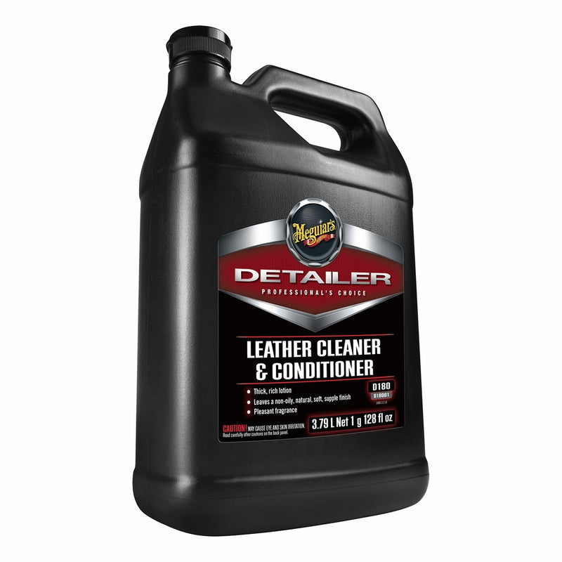 Meguiar's D18001 Leather Cleaner and Conditioner - 1 Gallon