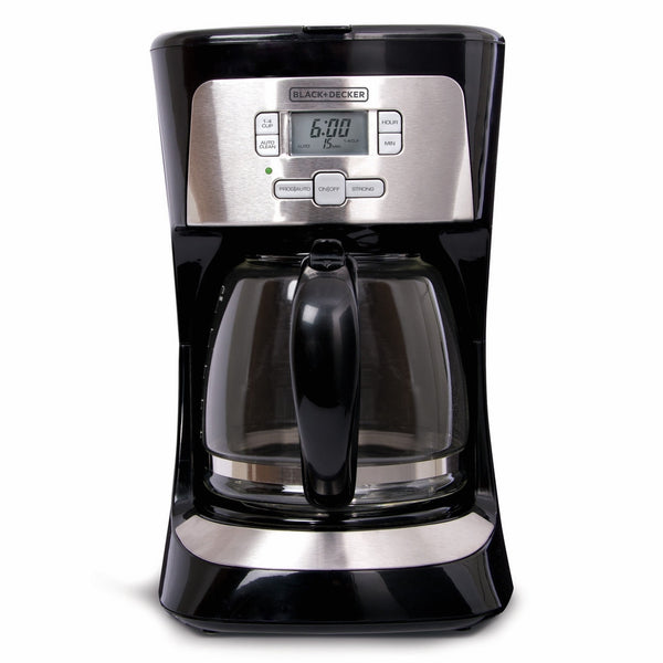 BLACKDECKER 12-Cup Programmable Coffee Maker, Black