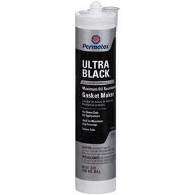 Permatex 24105 Ultra Black Maximum Oil Resistance RTV Silicone Gasket Maker, 13 oz.