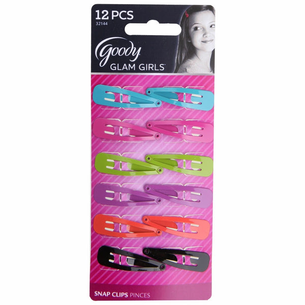 Goody Bright Snap Clips, 12 count