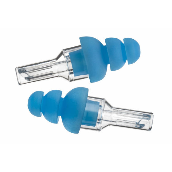 Etymotic Research ER20 High-Fidelity Earplugs, Blue Tip with Clear Stem, 1 Pair Standard Fit