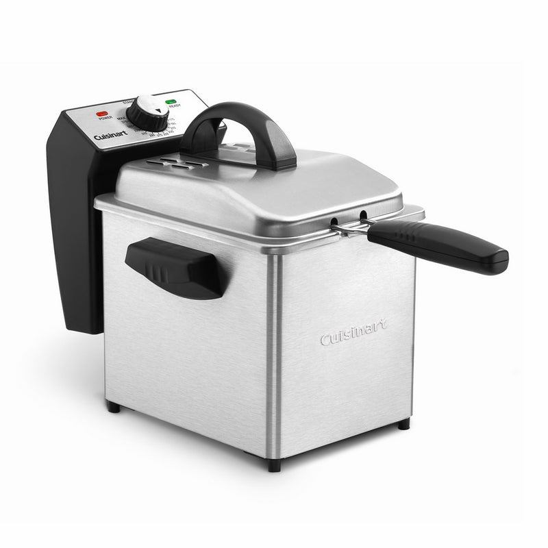 Cuisinart CDF-130 Compact Deep Fryer, 2 quart, Stainless Steel