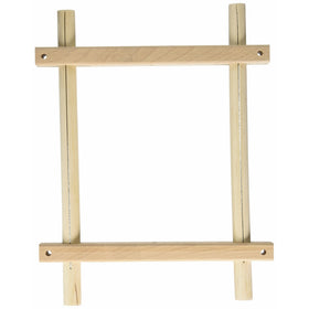 Edmunds Split Rail Scroll Quilt Frame, 6 by 12-Inch