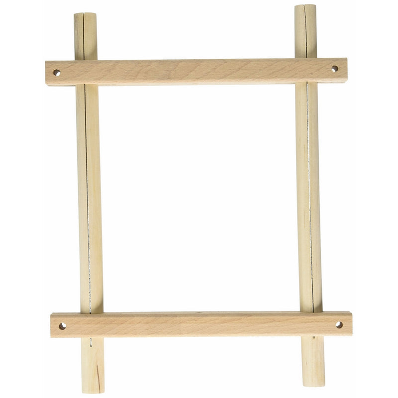 Edmunds Split Rail Scroll Quilt Frame, 6 by 12-Inch