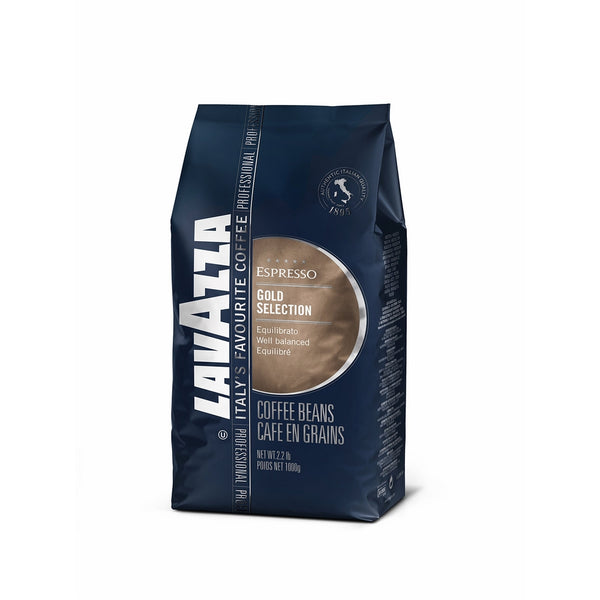 Lavazza Gold Selection Whole Bean Coffee Blend, Medium Espresso Roast, 2.2-Pound Bag