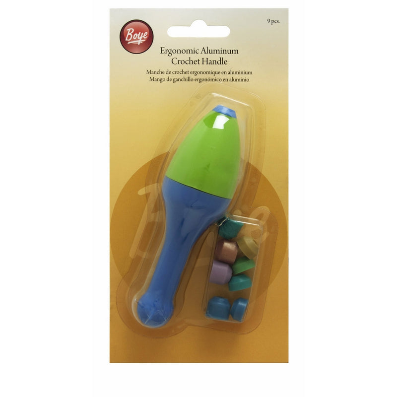 Boye Crochet Dude Ergonomic Aluminum Crochet Handle
