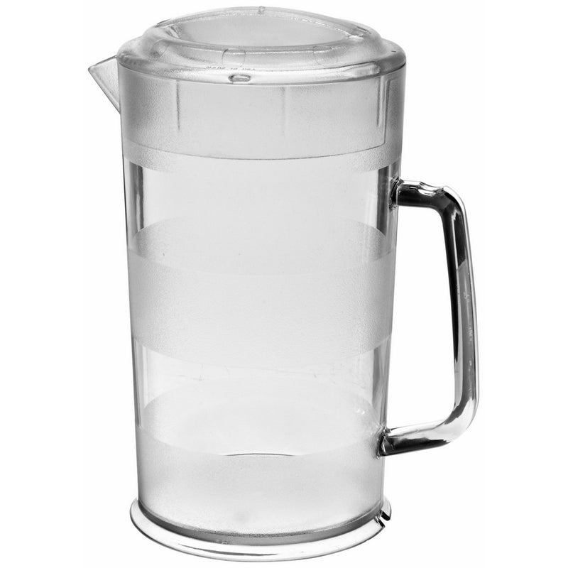 Cambro PC64CW 64 oz Capacity, Camwear Clear Polycarbonate Covered Pitcher