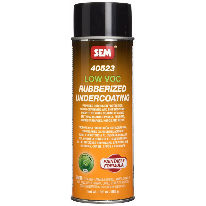 SEM 40523 Low VOC Rubberized Undercoating Aerosol - 19.9 oz.