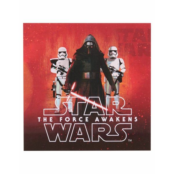 American Greetings New Star Wars Episode VII Birthday Party Luncheon Napkin Tableware (16 Pack), Red, 6.5" x 6.5".