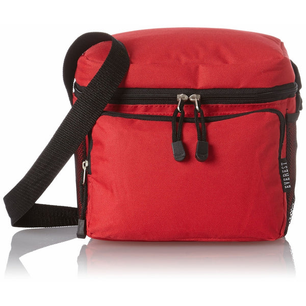 Everest Cooler Lunch Bag, Red, One Size