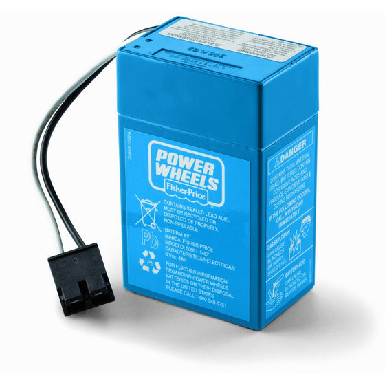 Power Wheels Toddler 6-Volt Rechargeable Replacement Battery