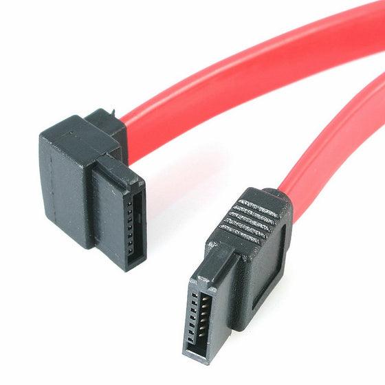 StarTech.com 6 Inch SATA to Left Angle SATA Serial ATA Cable (SATA6LA1)