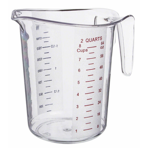 Update International (MEA-200PC) 2 Quart Plastic Measuring Cup