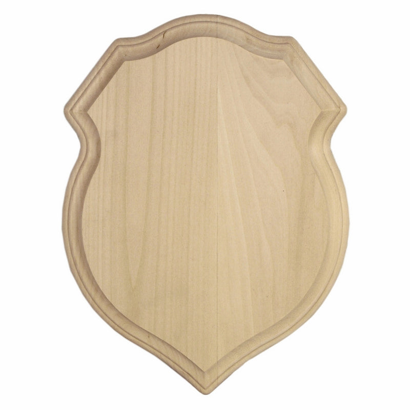 Walnut Hollow Basswood Shield Plaque, 9" x 12"