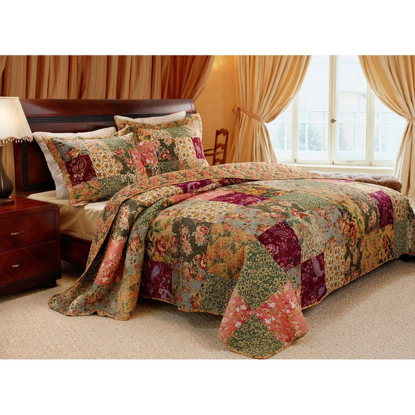 Greenland Home Antique Chic Full 3-Piece Bedspread Set