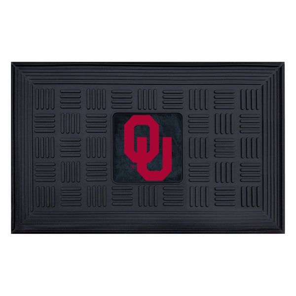 Fanmats NCAA University of Oklahoma Sooners Vinyl Door Mat