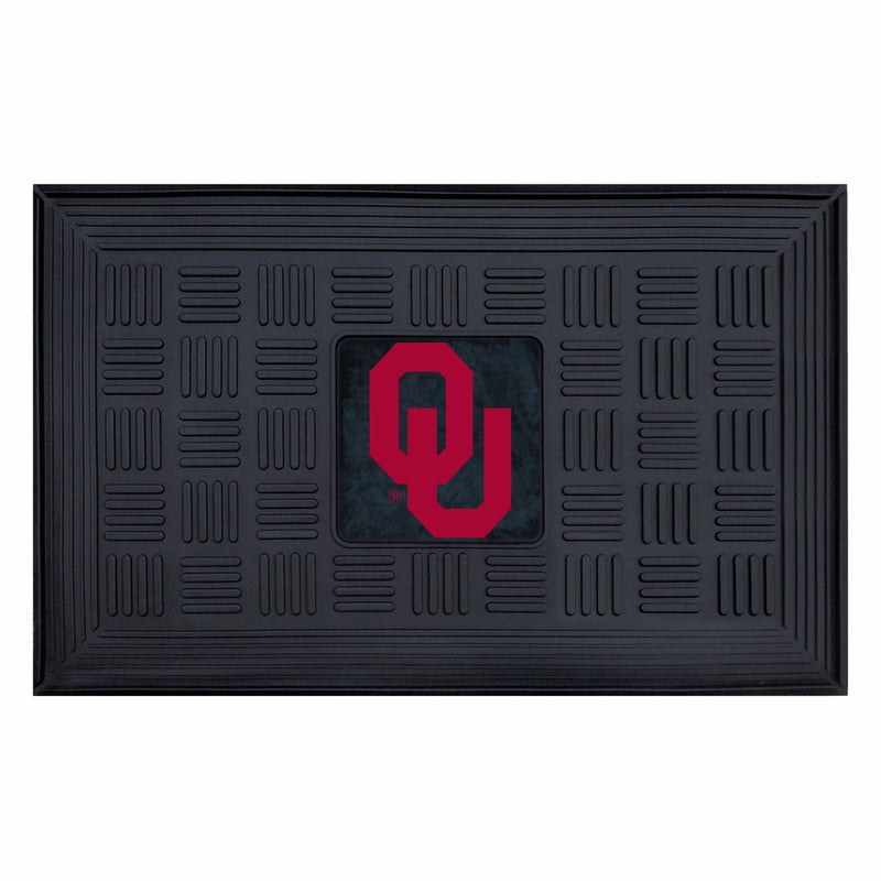 Fanmats NCAA University of Oklahoma Sooners Vinyl Door Mat