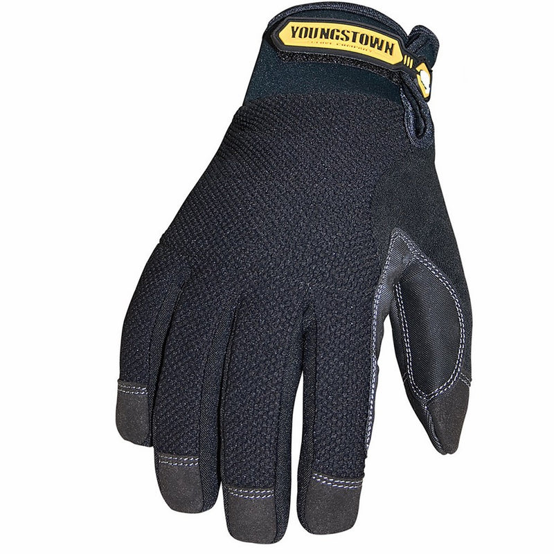 Youngstown Glove 03-3450-80-M Waterproof Winter Plus Performance Glove Medium, Black