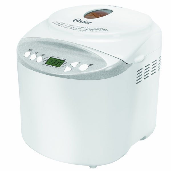 Oster Expressbake Bread Maker with Gluten-Free Setting, 2 Pound, White (CKSTBR9050-NP)