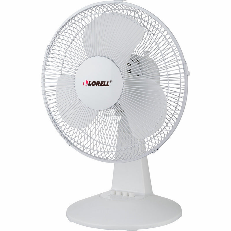 Lorell LLR44551 Desk Fan, 12"