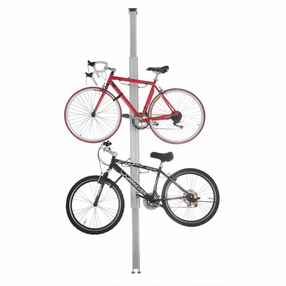 RAD Cycle Products Aluminum Bike Stand Bicycle Rack Storage or Display for Two Bicycles